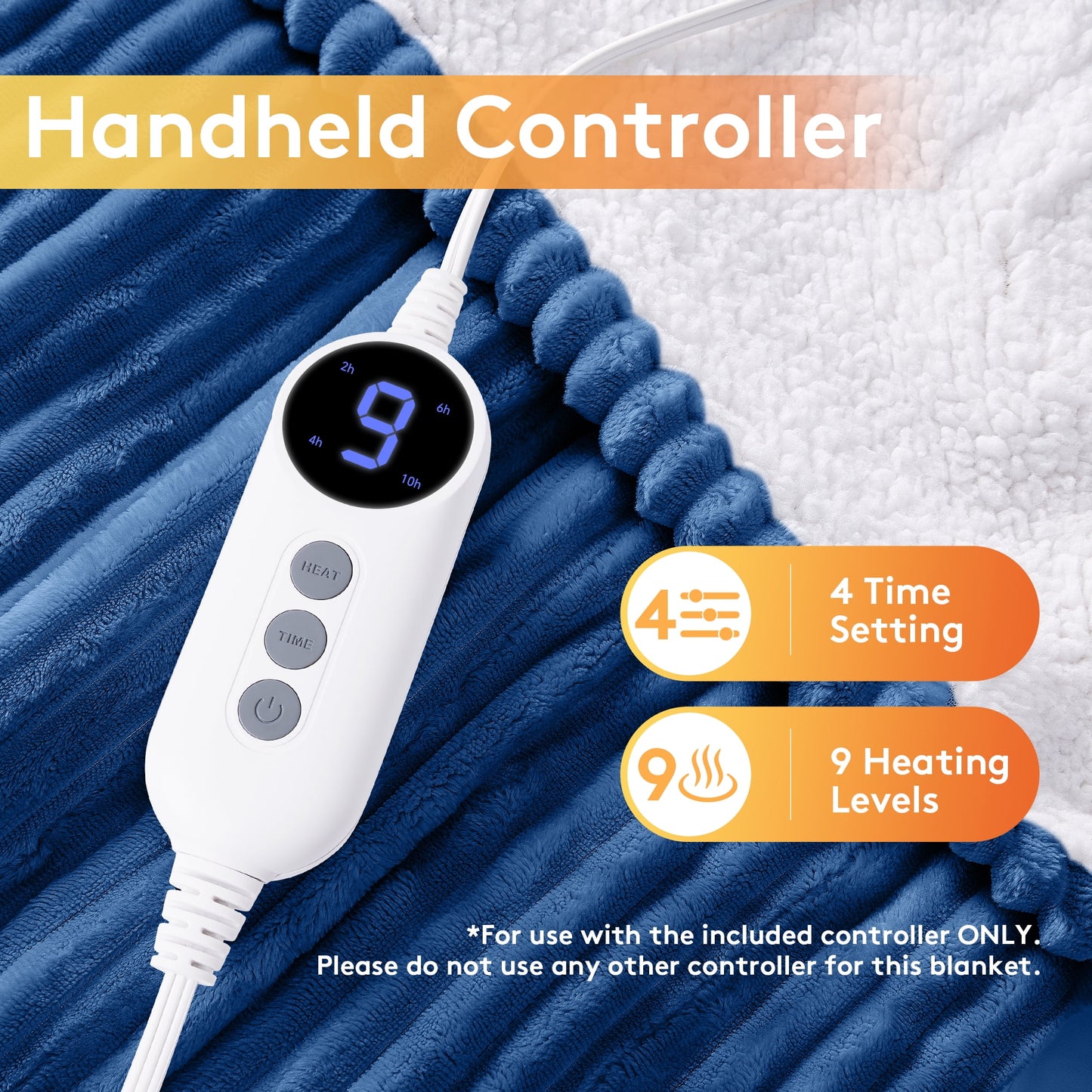 CloudLuxe™ Heated Electric Blanket