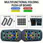 Push-Up Board Set Portable Multifunctional Push-Up Bar Foldable Fitness Equipment for Chest Abdomen Arms/Back Training
