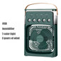 Versatile 3-in-1 Portable Air Cooler with LED Night Light & Humidifier - Perfect for Home & Office!