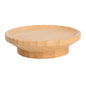 All-in-One Wine Glass Plate & Coaster - Bamboo Set
